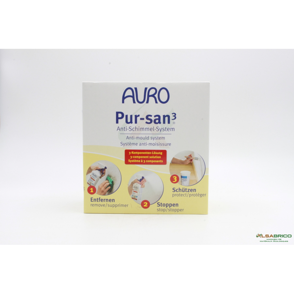 Système à 3 composants anti-moisissure Pur-San Auro