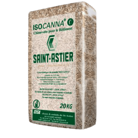 Chènevotte pour le bâtiment ISOCANNA SAINT ASTIER Chènevotte pour le bâtiment ISOCANNA SAINT ASTIER