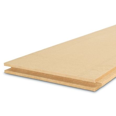 Plaque de sous-toiture à base de fibres de bois et paraffine