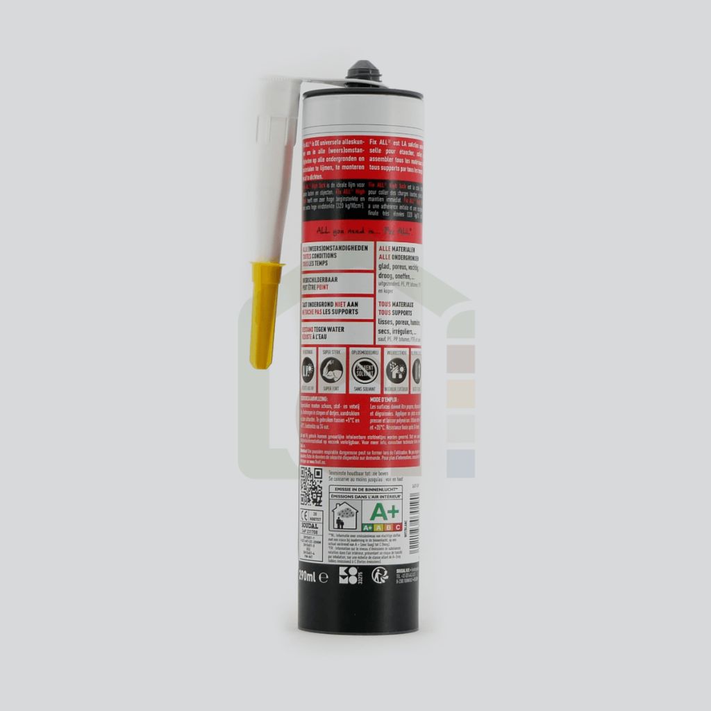 Mastic colle High Tack clear Soudal