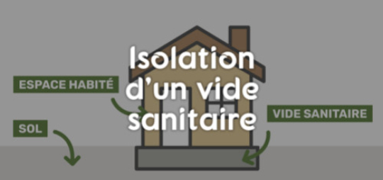 Isolation d'un vide sanitaire